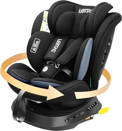 Lettas 360 rotating car seat - lettas, 360°